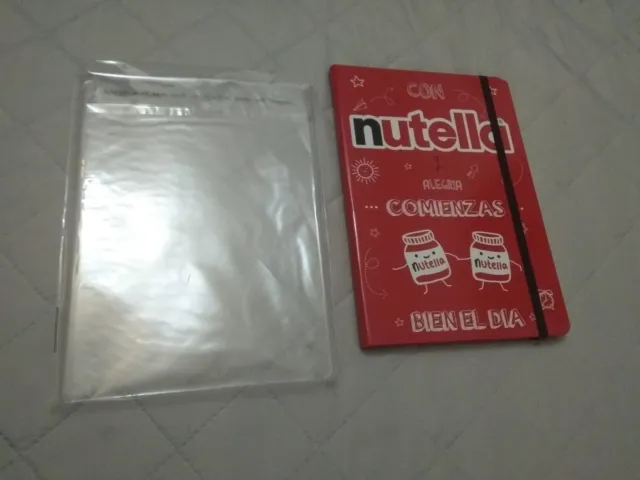 Libreta Para Notas De Tapa Dura  ,Exclusiva De Promoción Crema De Cacao Nutella