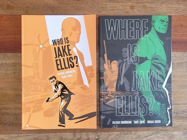 Jake Ellis Vol 1 & 2 Nathan Edmondson TPB  BRAND NEW Image Comics #V