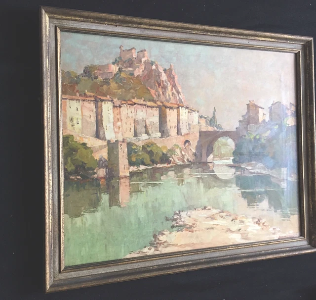 Framed Print  ‘Sisteron’ by H. E. Wagner