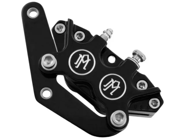 Performance Machine Motorcycle Motorbike 4-Piston Front Single Brake Caliper