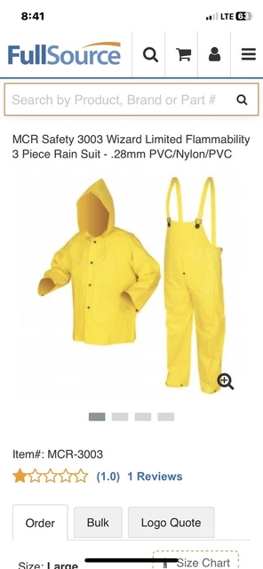 MCR safety Rainwear
