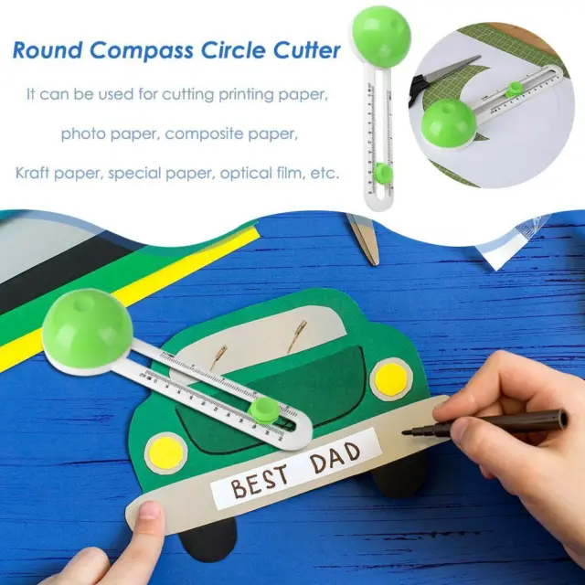 Cards Cutters Patchwork Circular Paper Cutters Portable Multi-function DIY Tools