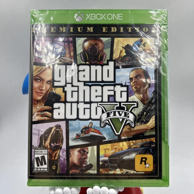 GRAND THEFT AUTO V Premium Edition Microsoft Xbox One Brand New Sealed