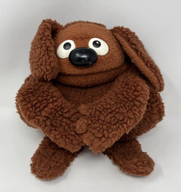 Jim Henson Muppets ROWLF Puppet Dog Doll 70's Fisher Price Toys Vintage 1977