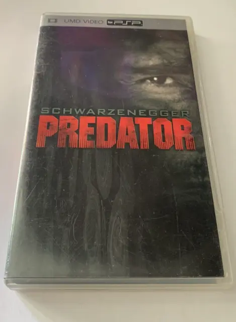 Predator UMD 2005 movie Sony PSP Disc and Case