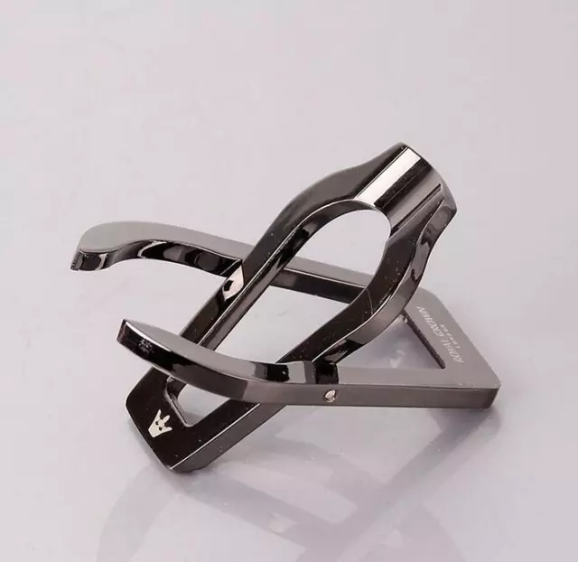 Tobacco Smoking Durable Stainless Steel Cigar Pipe Stand Rack Holder