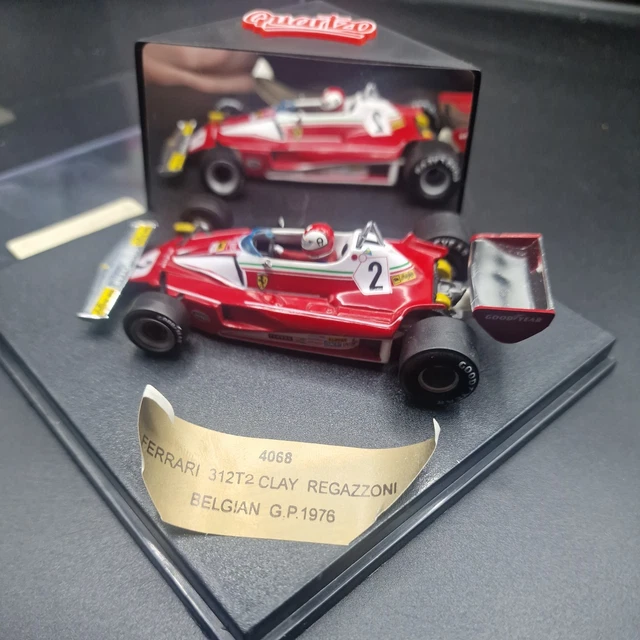 QUARTZO 4054A 1976 Ferrari 312T British GP Test Car Giancarlo