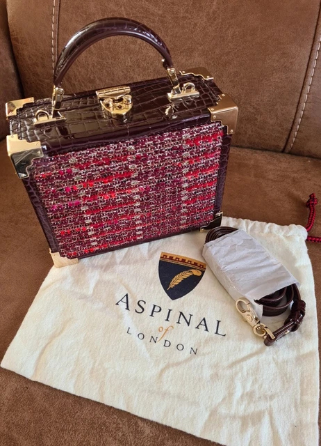 Aspinal of london outlet mini trunk