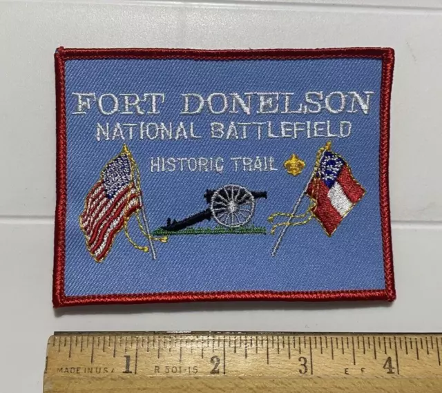 Fort Donelson National Battlefield Historic Trail Souvenir Embroidered Patch