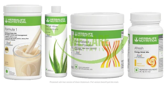 Programme Fitness Herbalife + Concentré D'aloès Original Aloevera Gel