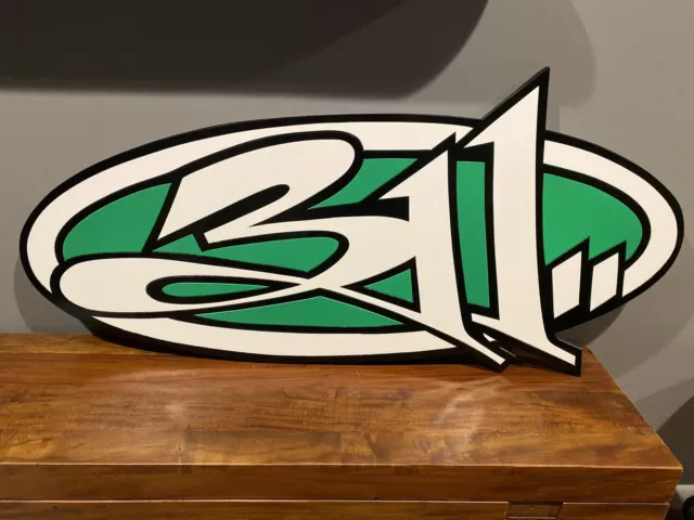 311 Band Logo Sign Display Wall Art Artwork Nick Hexum SA Unity Transistor Music