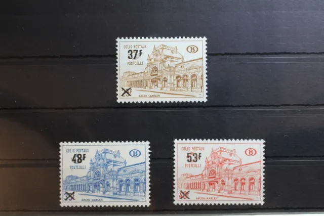 Belgien Postpaketmarken 64-66 postfrisch #RU156
