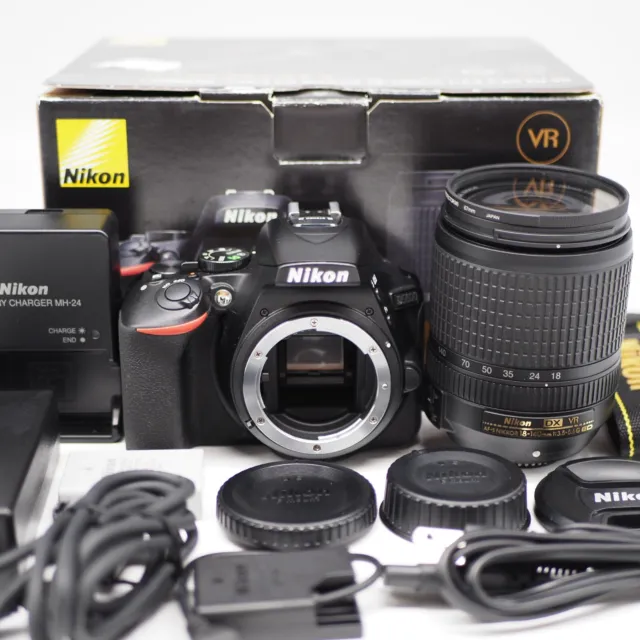 [ 7301shots ] Nikon D5600 18-140 VR Lens Kit [ Top Mint ]