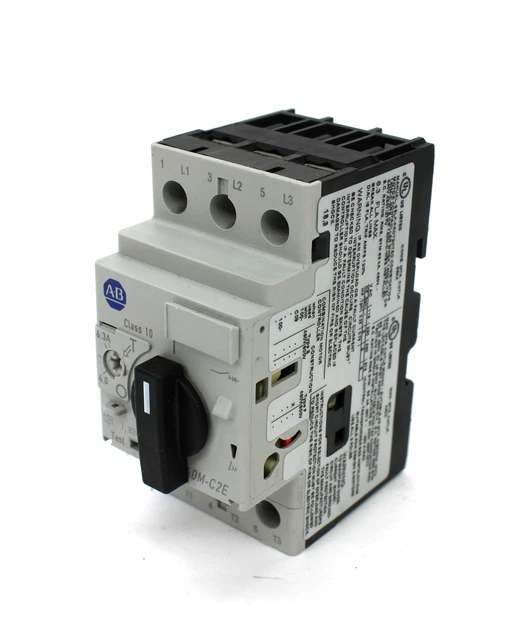 Allen Bradley 140M-C2E-B63 Ser.c Manuale Circuito Interruttore, 3 Palo