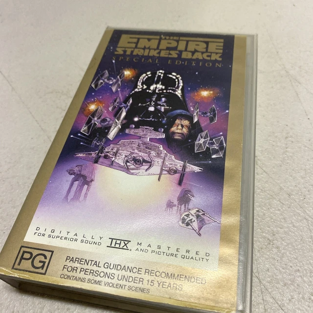 THE EMPIRE STRIKES Back Special Edition On VHS Cleaned And Tested £6.18