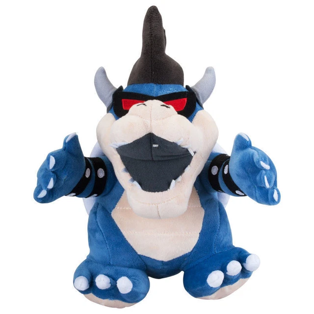Mario Super Bros Dark Boss Bowser Bones Koopa Plüsch Plüschtier Spielzeug Puppe-