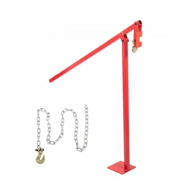 VEVOR T Post Puller, 43.3 x 5.9 x 5.9 in, Heavy Duty Fence Jack, 118" Lift Chain