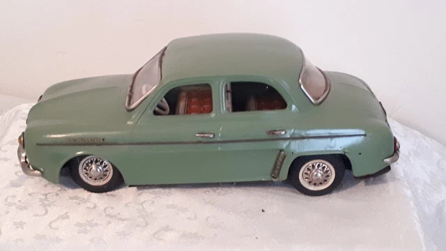 Ancien Tank Jouet JOUSTRA à Clé - Ne Fonctionne Pas, à Restaurer Ou Pour Pièces, Vintage Français