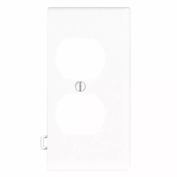 20 Pk Leviton White Duplex Sectional Outlet Wall Plate End Panel 905-PSE8-W