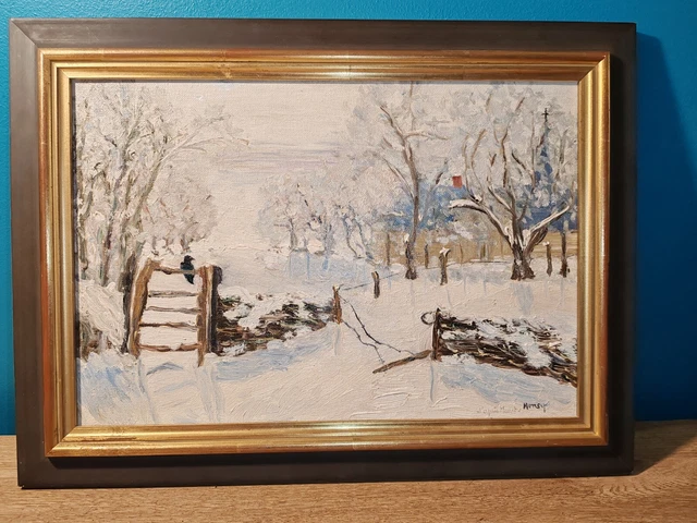 Tableau Peinture Huile Sur Panneau - Nu Signé XIXe - À Restaurer