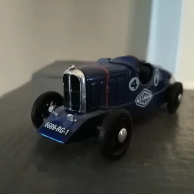 Miniature Citroën Traction Avant 7S Record Yacco 1934 - Échelle 1/43 - Métal - Occasion