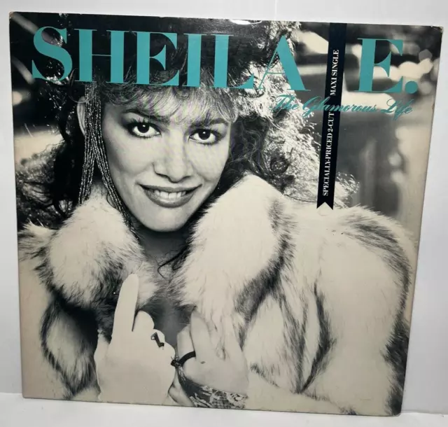 Sheila E * The Glamorous Life 12" 1984 WARNER BROS * FUNK DANCE Vinyl Record