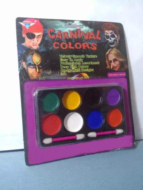 Carnevale Trucco Horror Make Up Tavolozza Colori Lavabili Halloween