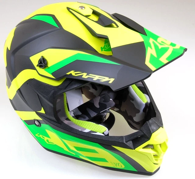 Kappa Casque Cross KV49R Evo Great Noir Mat/Jaune Gr. XXL K #4