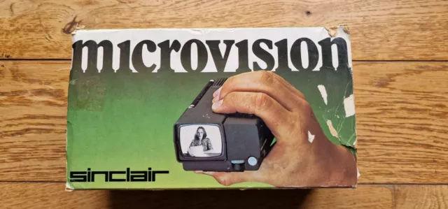 Vintage  Sinclair MICROVISION Model No. MTV1B