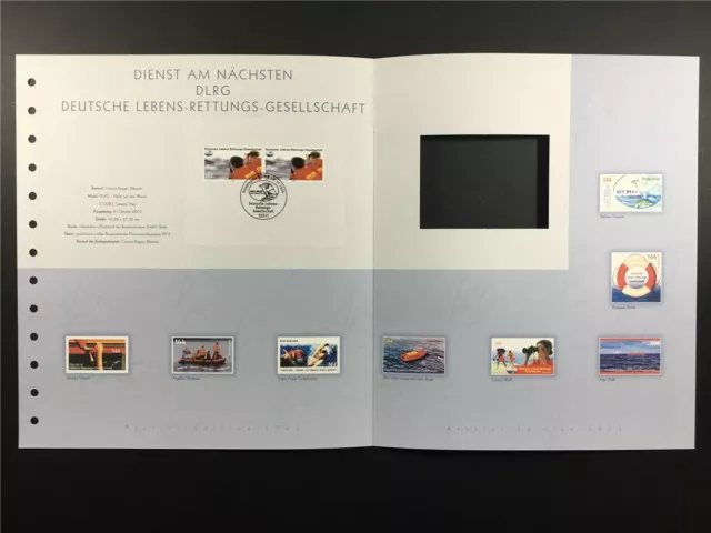 Germany Art-Edition 2003/36 Dlrg Life Guard Unissued Designs!