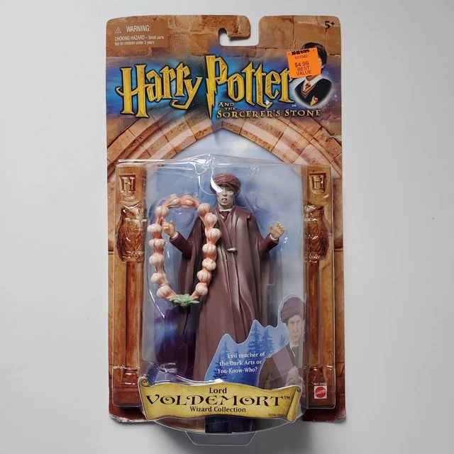 HARRY POTTER SORCERER'S Stone Lord Voldemort Action Figure Mattel 2001 Wizard 6" £12.06