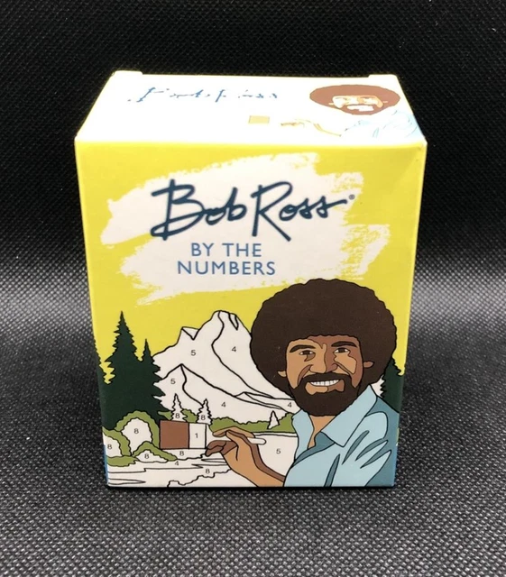 BOB ROSS BY The Numbers Mini Paint Set Kit By Bob Ross BRAND NEW
