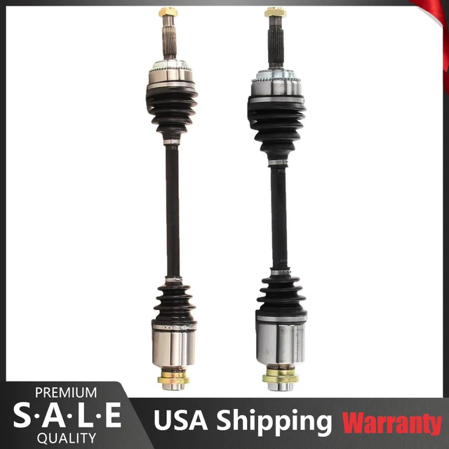 Front Left Right Pair CV Axle Joint Shaft For 2003-2006 Mitsubishi Outlander AWD
