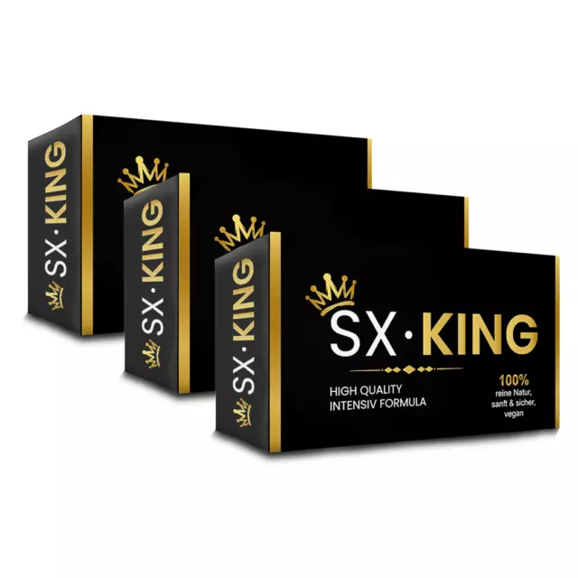 Sx King Starkes Potenz Mittel 30X Sex Pillen Für Männer Hochdosiert Nur 19,90€