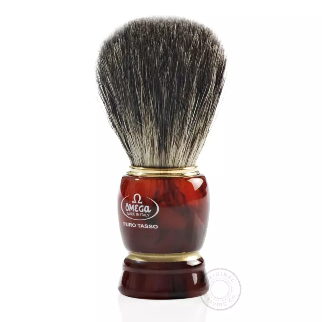 Omega 63186 Pure Badger Hair Shaving Brush