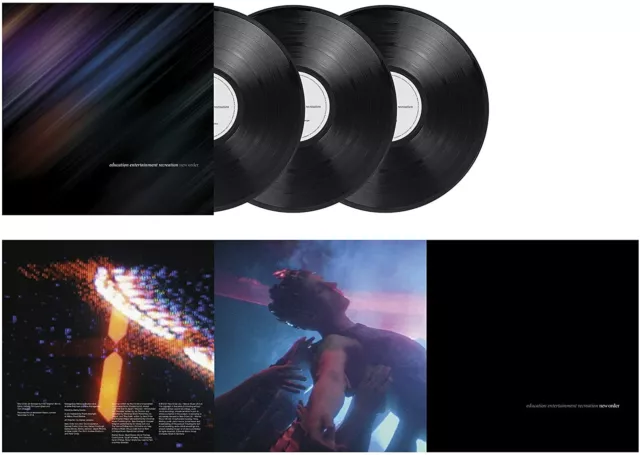 New Order Education Entertainment Recreation Box 3 LP (Live At Alexandra Palace)