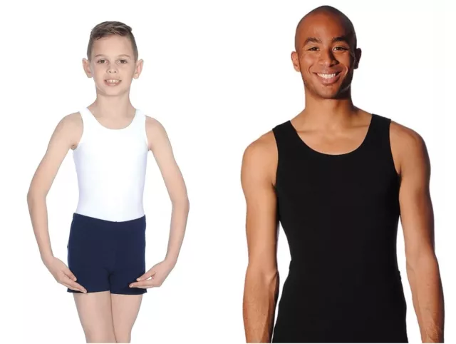 Mens Roch Valley Oliver Sleeveless Ballet Dance Leotard - Various Sizes / Colour