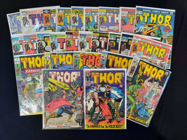The Mighty Thor Comic Lot! 26 Book Lot! 🔥 Nice Mid Grade With Some Higher!