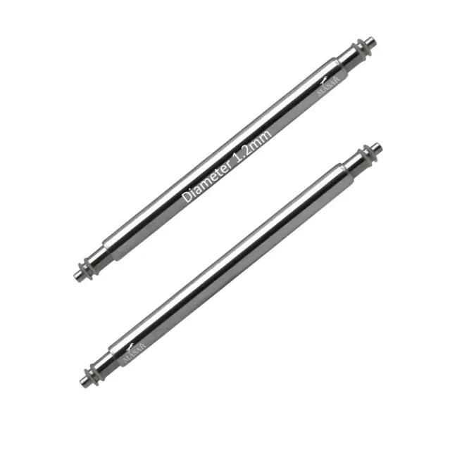 Masar Ø 1.2mm INOX 316L - Barres à Ressort pour Bracelets de Montre - 1,2 mm