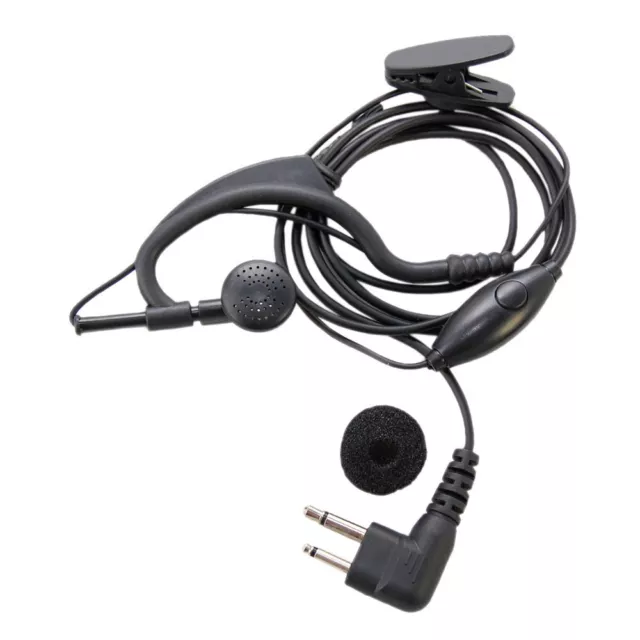 HQRP Headset Earpiece for Motorola Mag One BPR-40 EP-450 AU-1200 AV-1200 PR-400