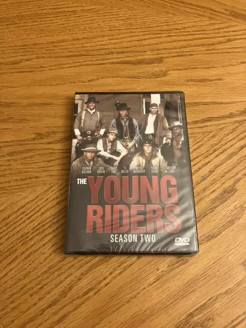The Young Riders Season Two (DVD, 2013) Rare, OOP, Brand New *Loose Disc*