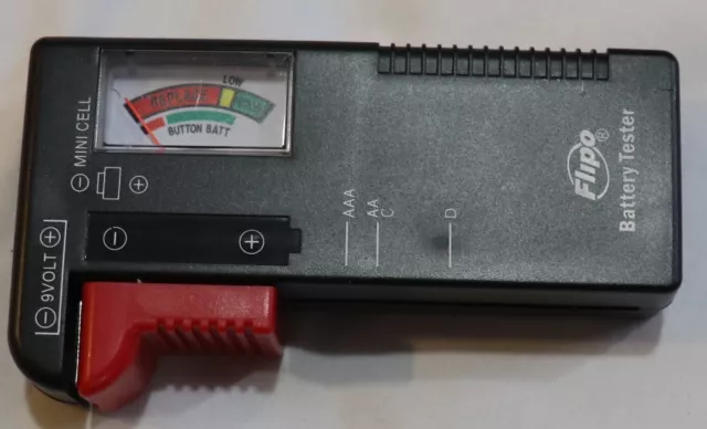 Flipo Analog Battery Tester,