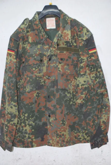 2 Stück Bundeswehrjacke Feldbluse Tarnjacke Jacke Feldjacke Flecktarn BW Größe 4