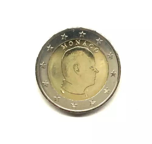 2 Euro Kursmünze Monaco 2011 Fürst Albert II  unc.