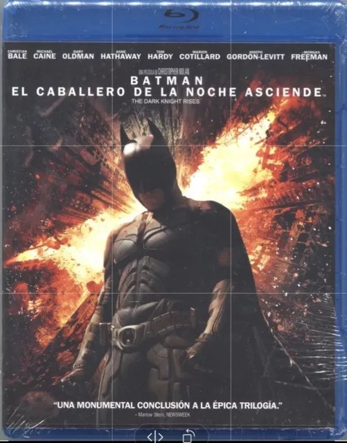 BATMAN The Dark Knight Rises BLU-RAY El caballero de la noche asciende