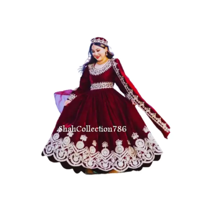 Afghan Kochi Handmade Afghan Traditional Dress for wedding Afghan Pashtun dress