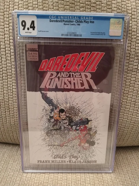 Daredevil / Punisher - Child's Play #nn, CGC 9.4, 1988 Marvel, Frank Miller