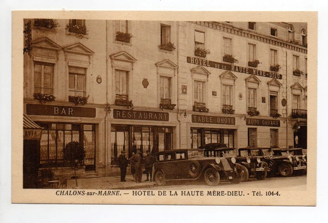 CHALONS Chalons en champagne Marne CPA 51 l'hotel de la haute mere dieu