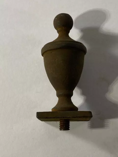 Vintage Cast Iron Finial fence post Railing? Architectural Salvage