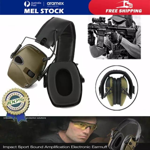 Ear Defenders Electronic Howard Leight Impact Sport Shooting Earmuffs Protection